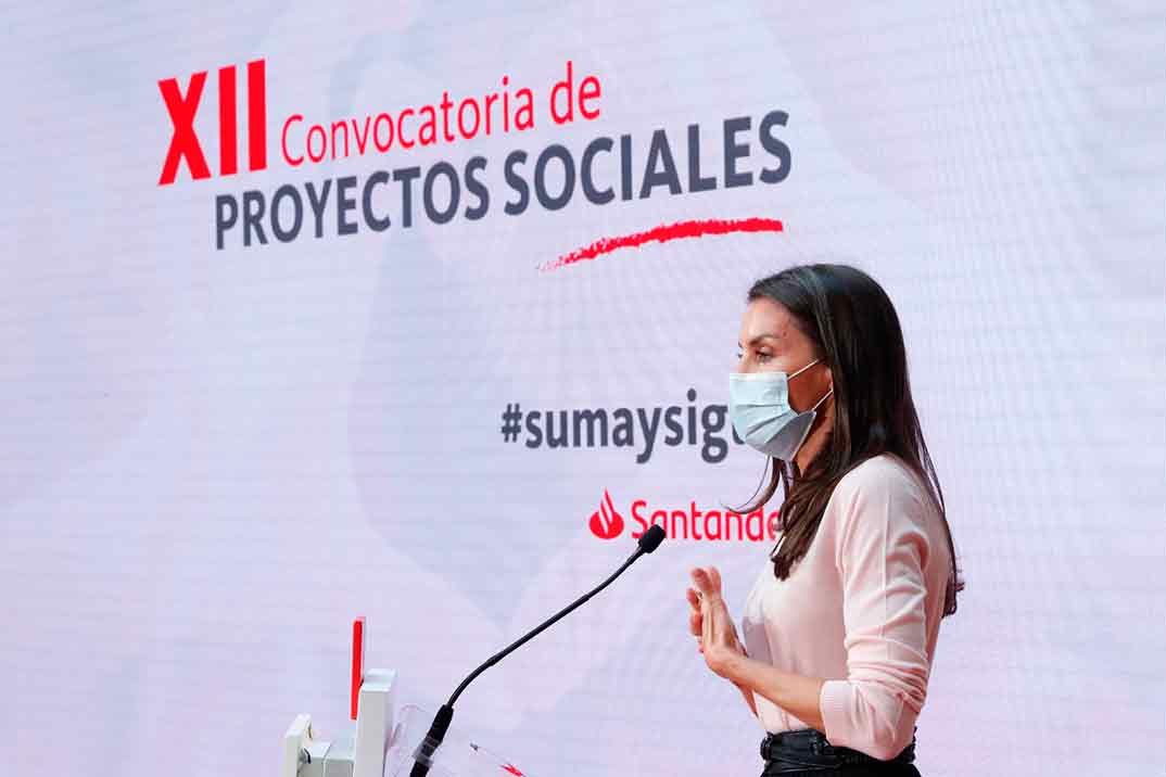 Reina Letizia - XII Convocatoria de Proyectos Sociales de Banco Santander © Casa S.M. El Rey