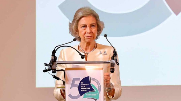 La reina Sofía celebra su cumpleaños más triste