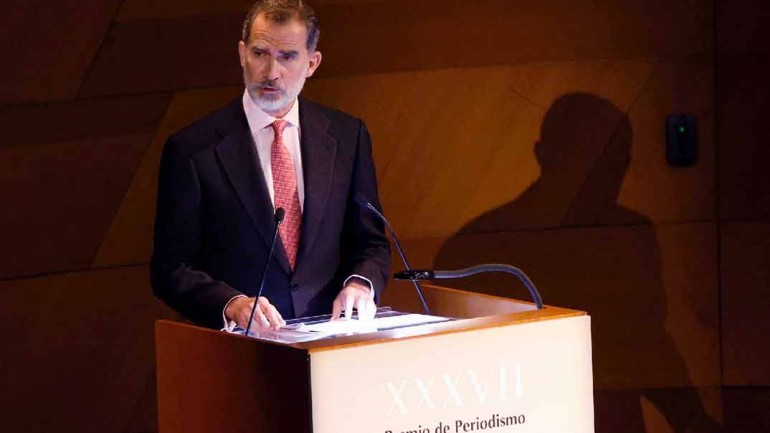 El rey Felipe VI, en cuarentena tras tener contacto con un positivo en coronavirus
