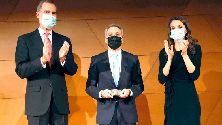 Los Reyes entregan el Premio de Periodismo Francisco Cerecedo