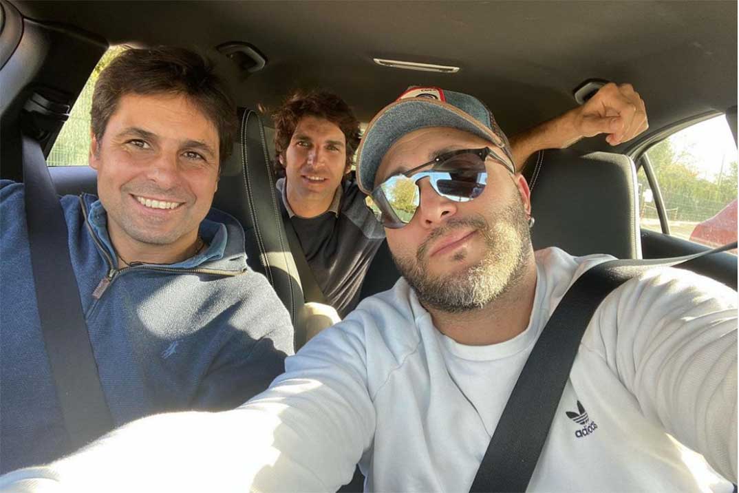 Kiko Rivera, Francisco Rivera, Cayetano Rivera © Instagram