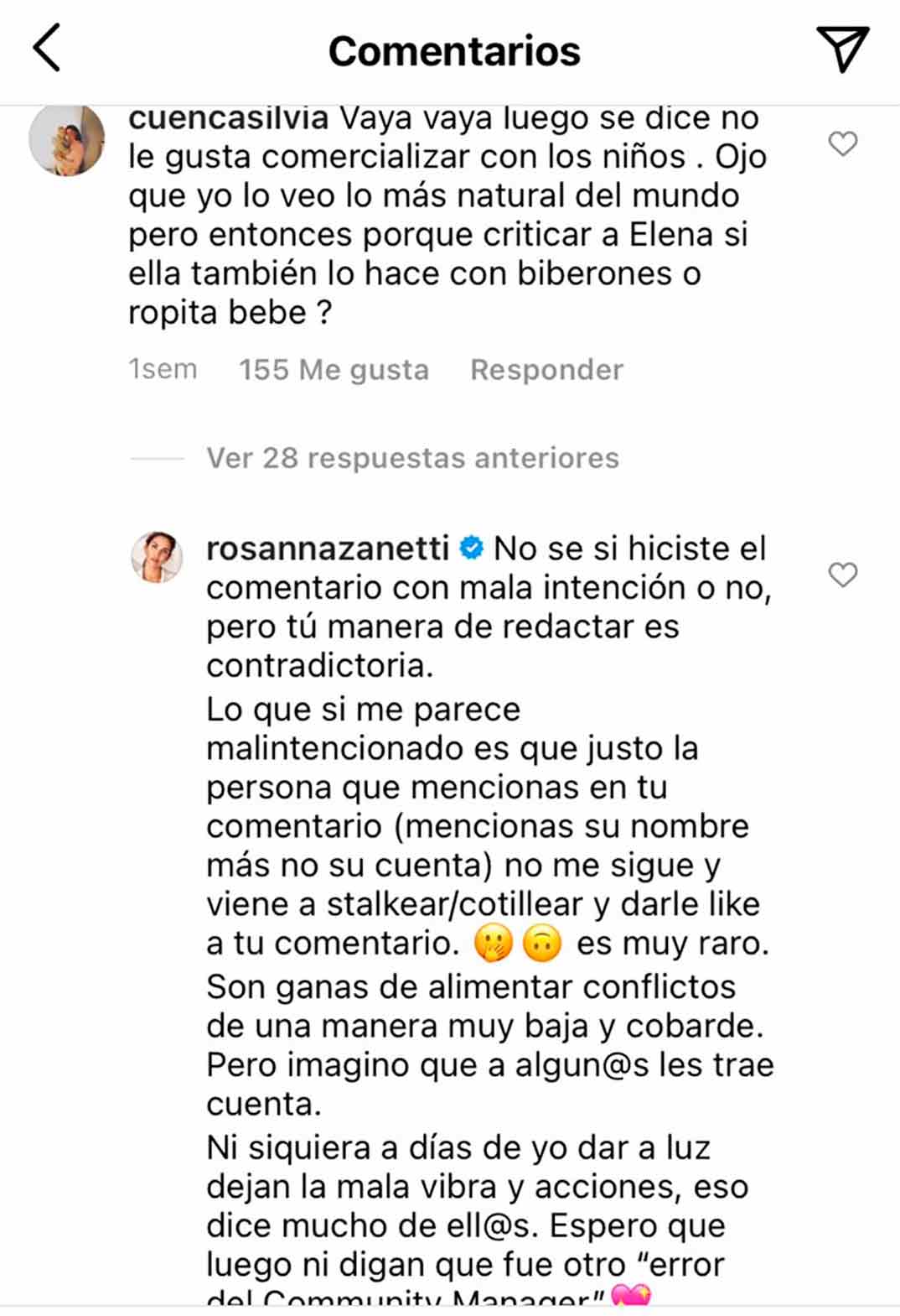 Rosanna Zanetti © Instagram