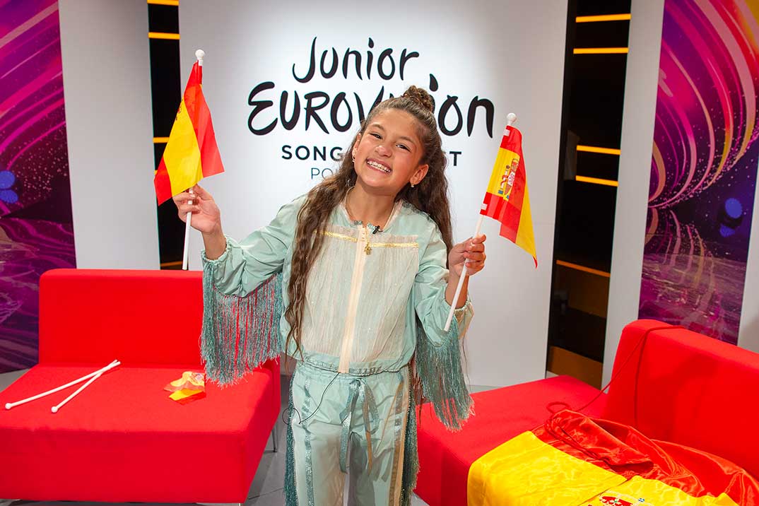 Soleá consigue el tercer puesto en Eurovisión Junior con ‘Palante’