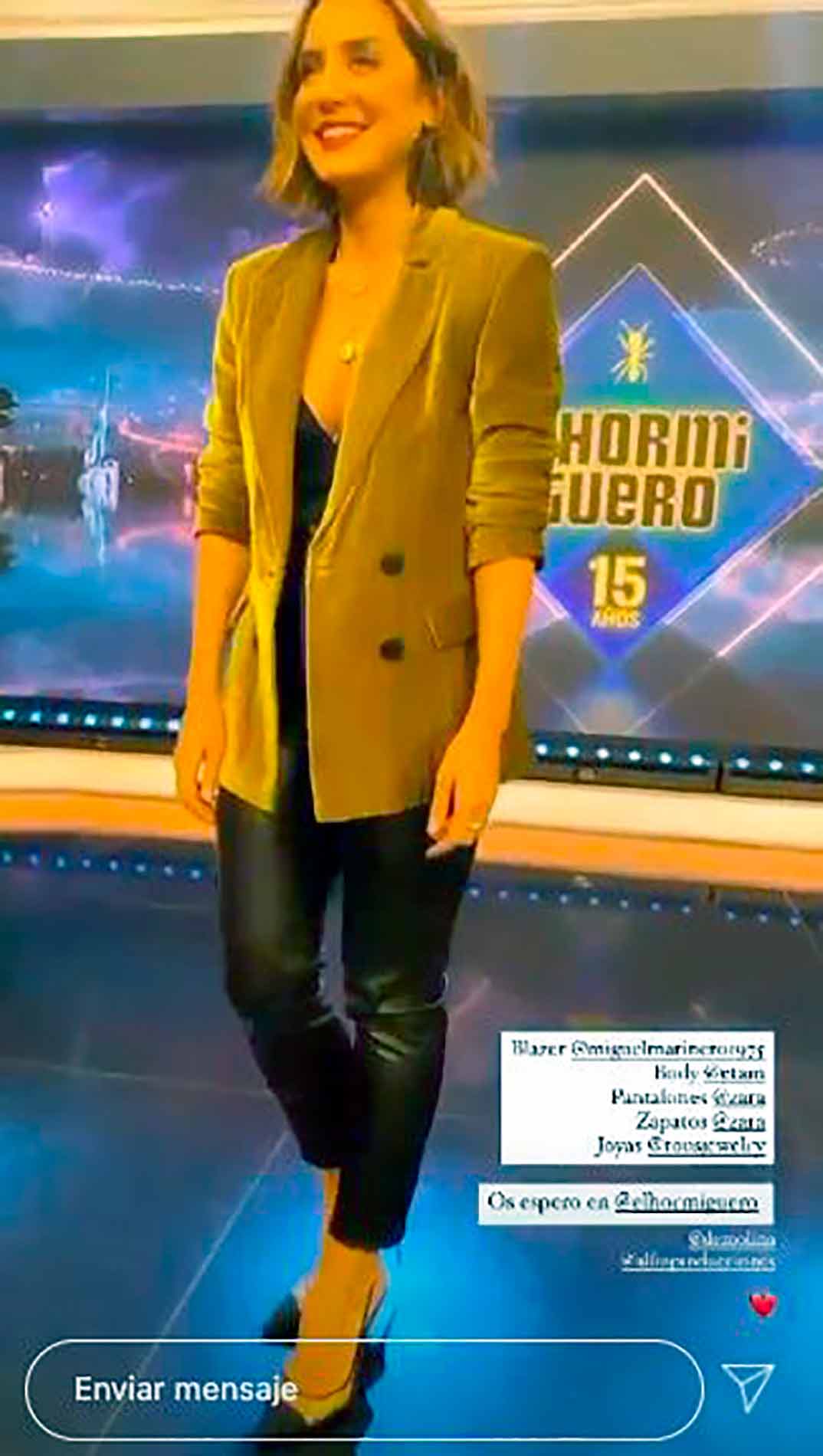 Tamara Falcó - El Hormiguero © Antena 3