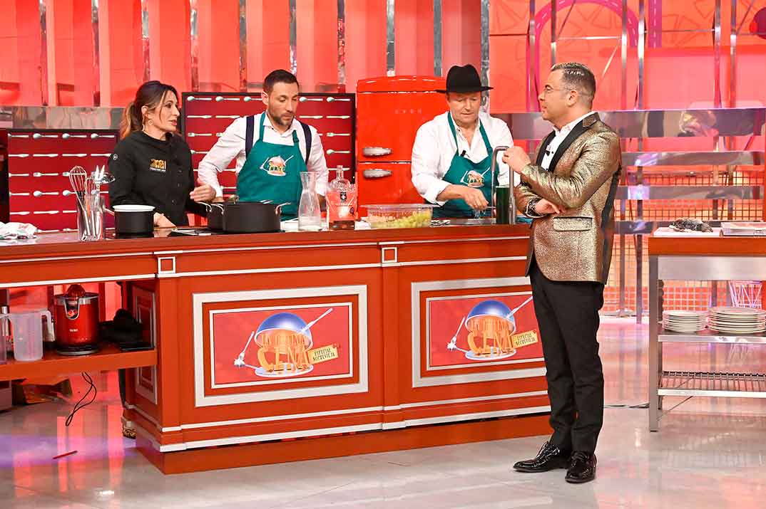 Antonio David Flores, Amador Mohedano, Jorge Javier Vázquez - La última cena © Telecinco