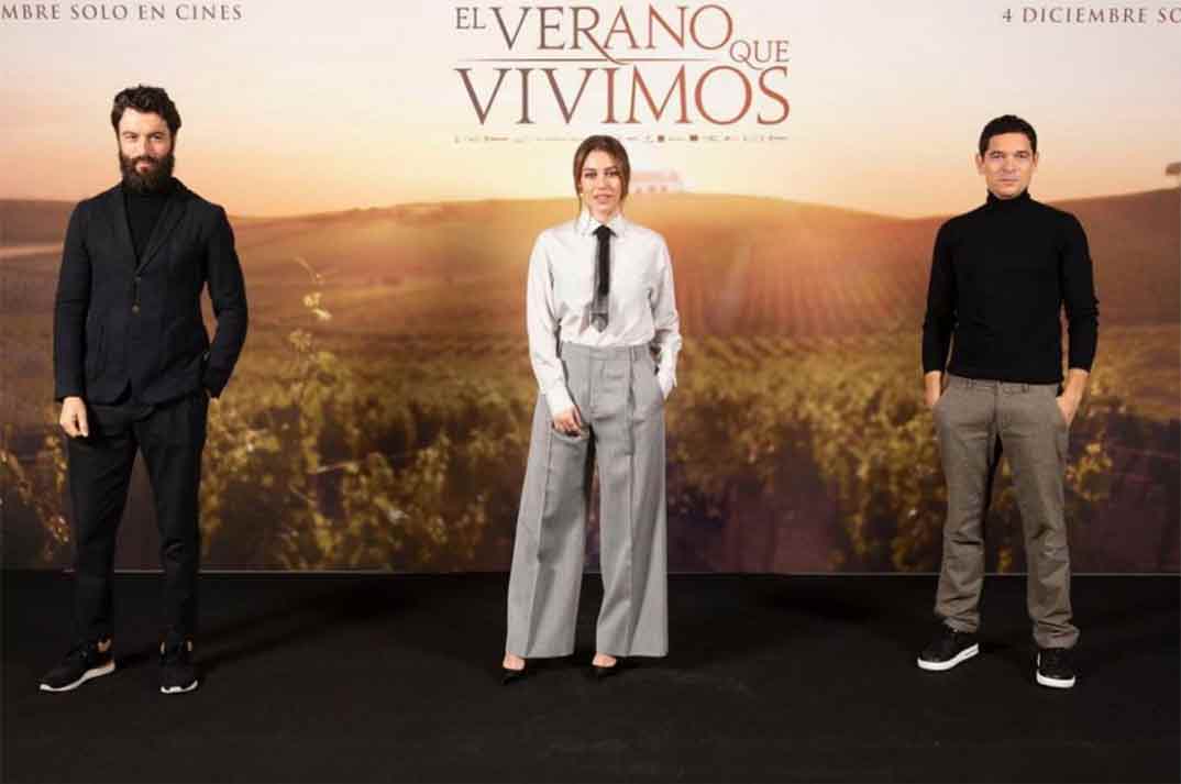 Blanca Suárez, Javier Rey y Pablo Molinero - El verano que vivimos © Instagram