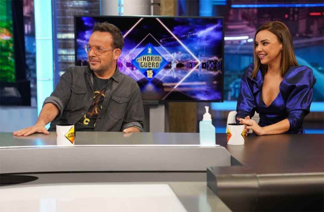 Chenoa y Ángel Llácer - El Hormiguero © Antena 3