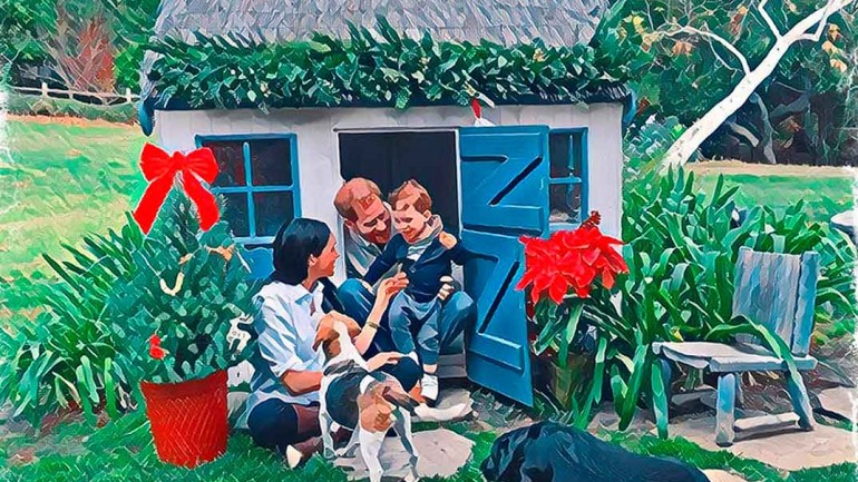 El primer Christmas de los duques de Sussex con su hijo Archie