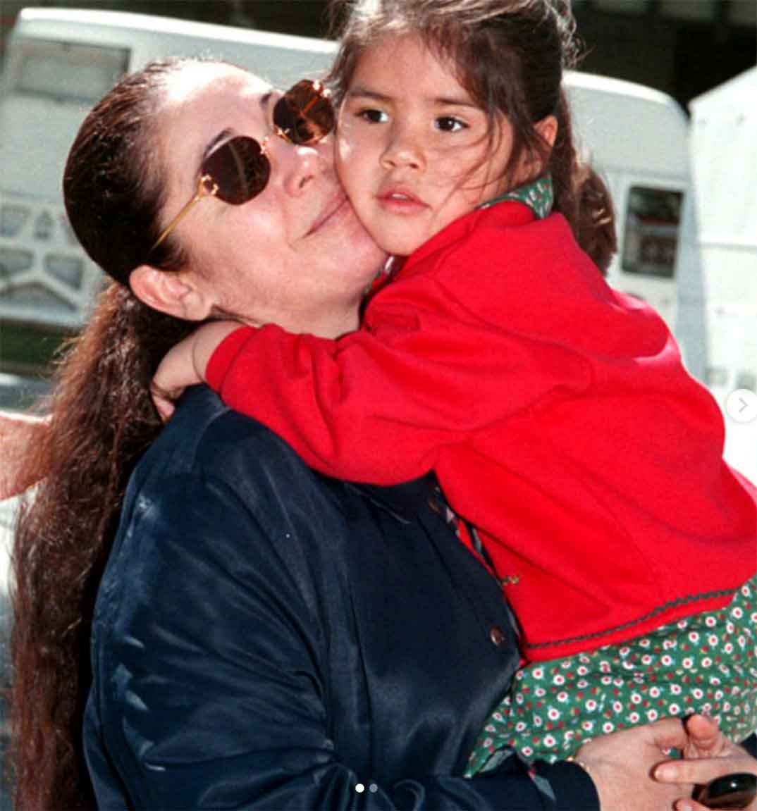 Isa Pantoja con su madre Isabel Pantoja © Instagram