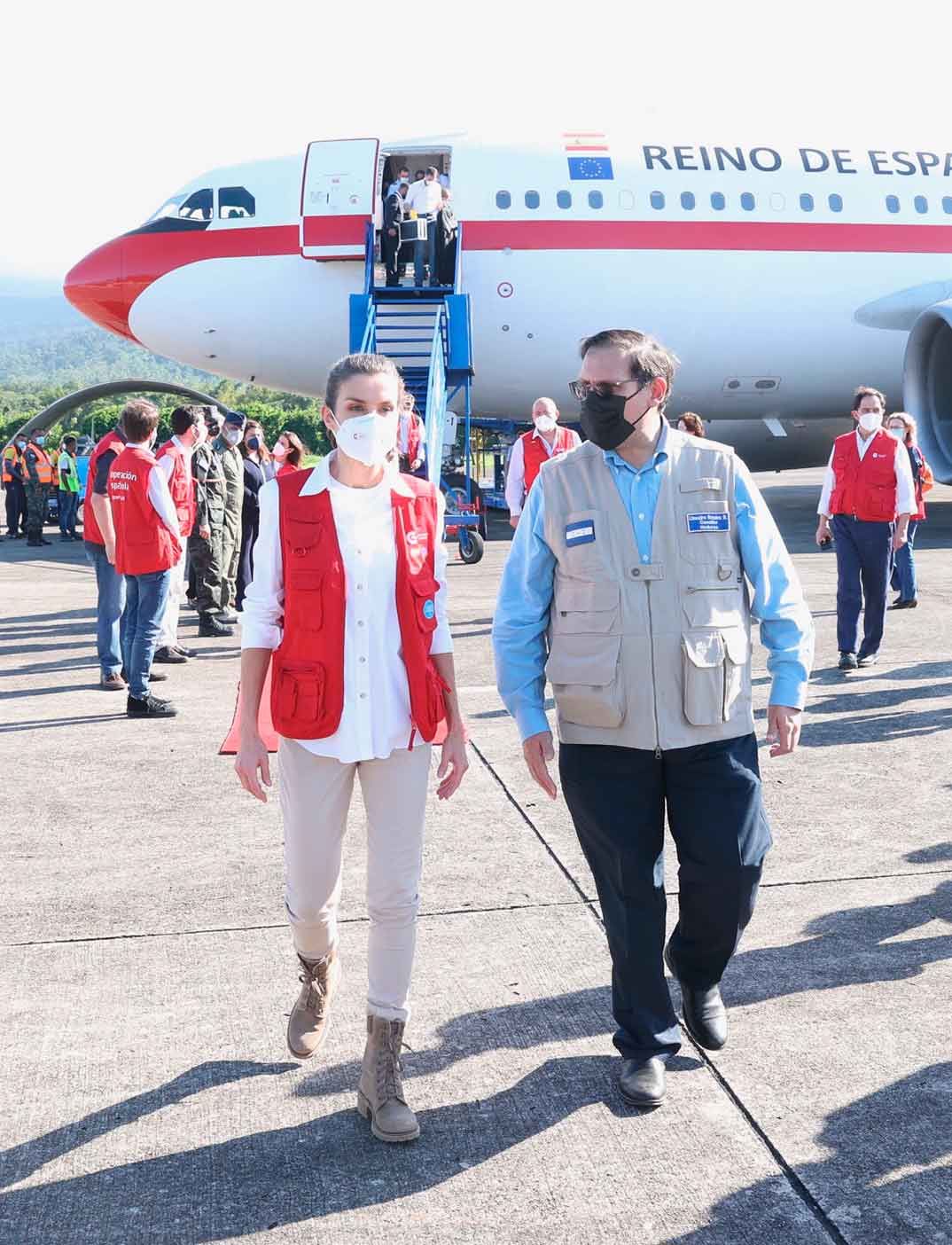 Reina Letizia - Viaje humanitario Honduras © Casa S.M. El Rey