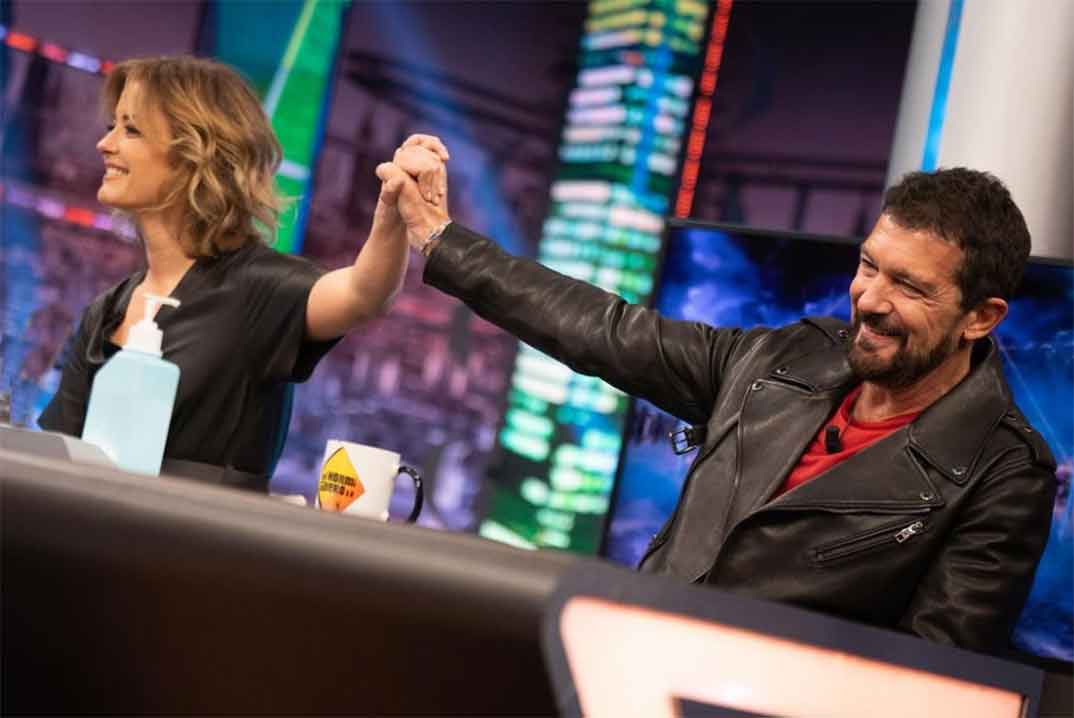 Antonio Banderas y María Casado - El Hormiguero © Antena 3