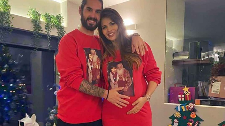Sara Sálamo e Isco Alarcón dan la bienvenida a su segundo hijo