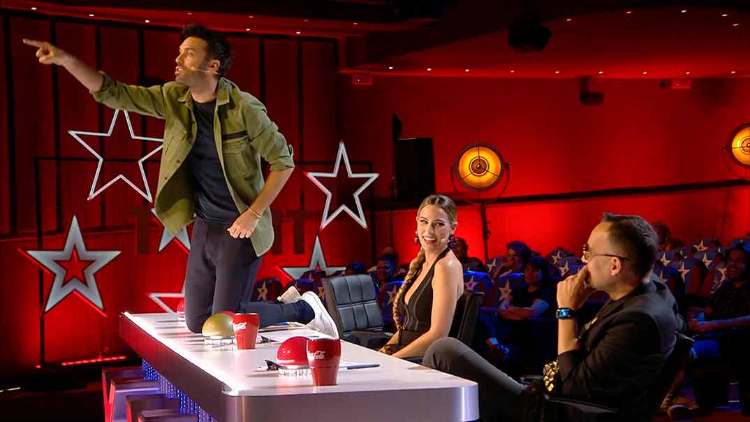 Dani Martín, Edurne y Risto Mejide - Got Talent © Telecinco