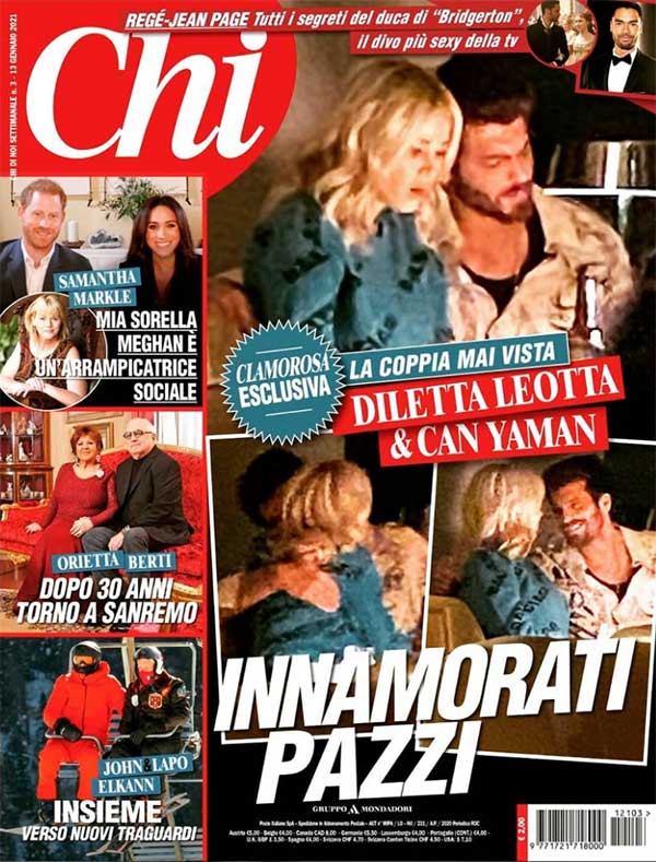 Can Yaman y Diletta Leotta - Revista Chi