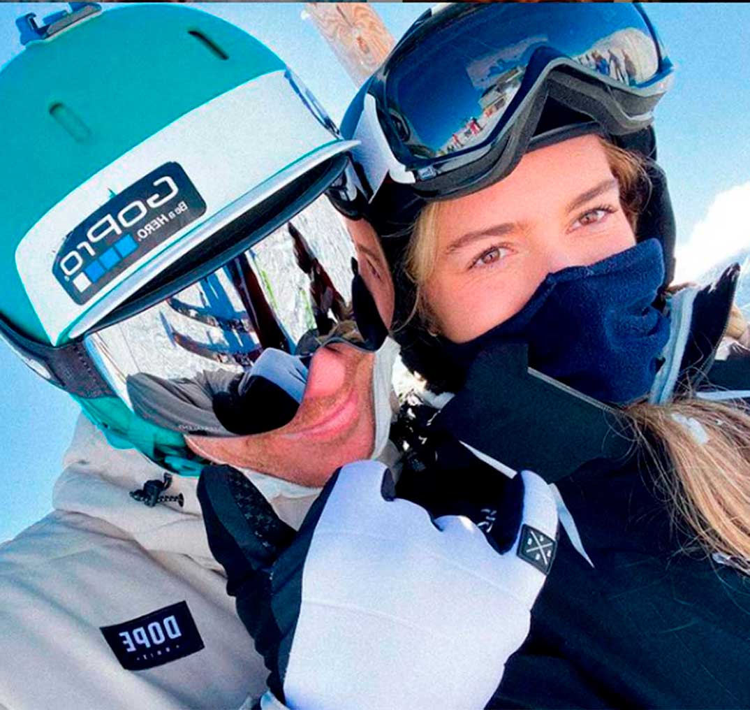 Beltrán Lozano y Daniela Figo Svedin © Instagram