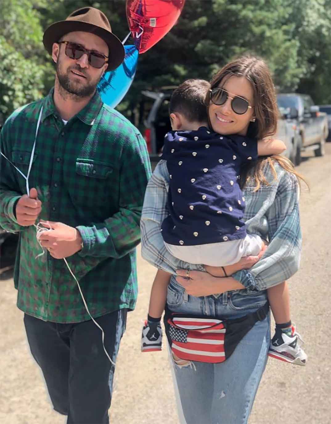 Justin Timberlake y Jessica Biel © Instagram