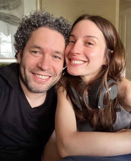 La romántica felicitación de María Valverde a su marido Gustavo Dudamel, en su 40 cumpleaños