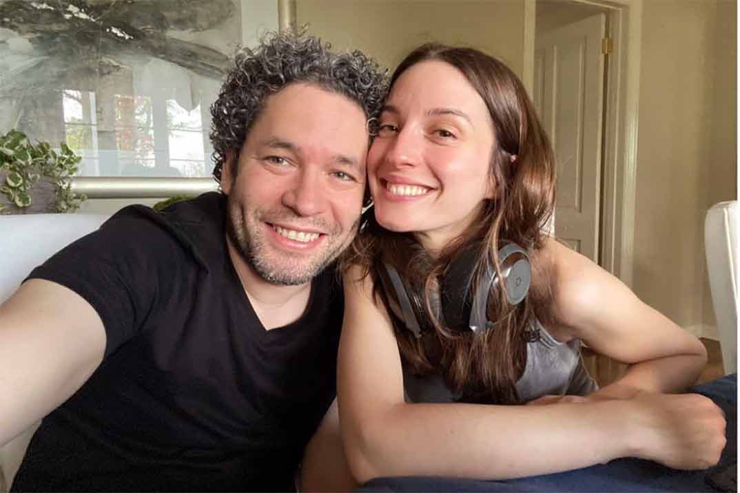 La romántica felicitación de María Valverde a su marido Gustavo Dudamel, en su 40 cumpleaños