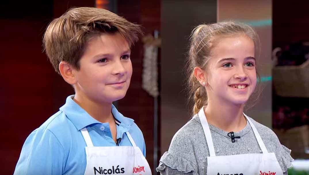 Aurora y Nicolás - MasterChef Jr. 8 © RTVE