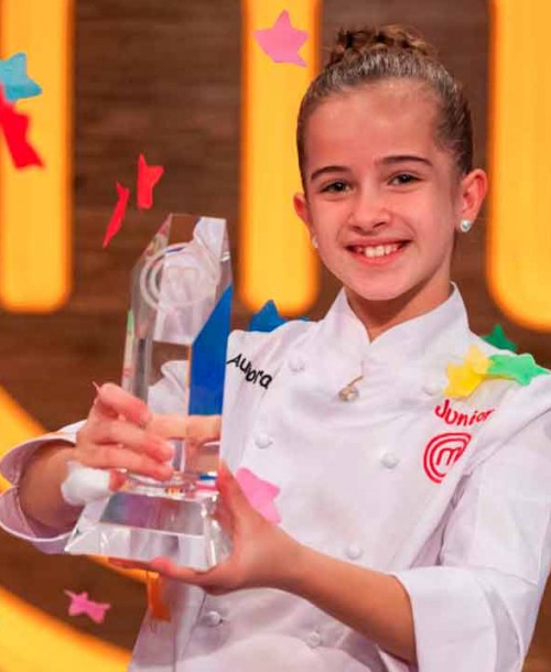 Aurora se convierte en la ganadora de ‘MasterChef Junior 8’