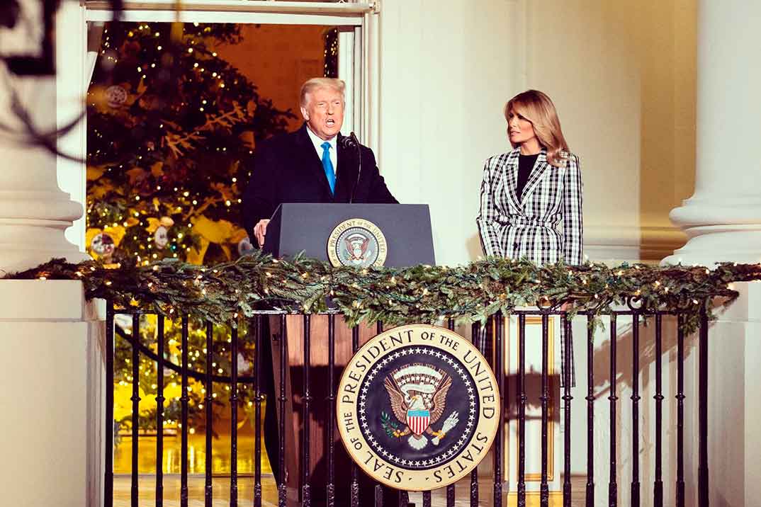 Donald Trump y Melania Trump © whitehouse/Redes Sociales