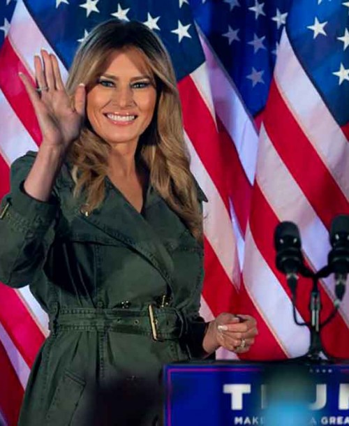 Melania Trump se despide de la Casa Blanca