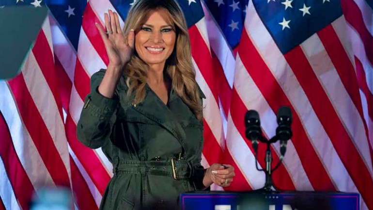 Melania Trump se despide de la Casa Blanca