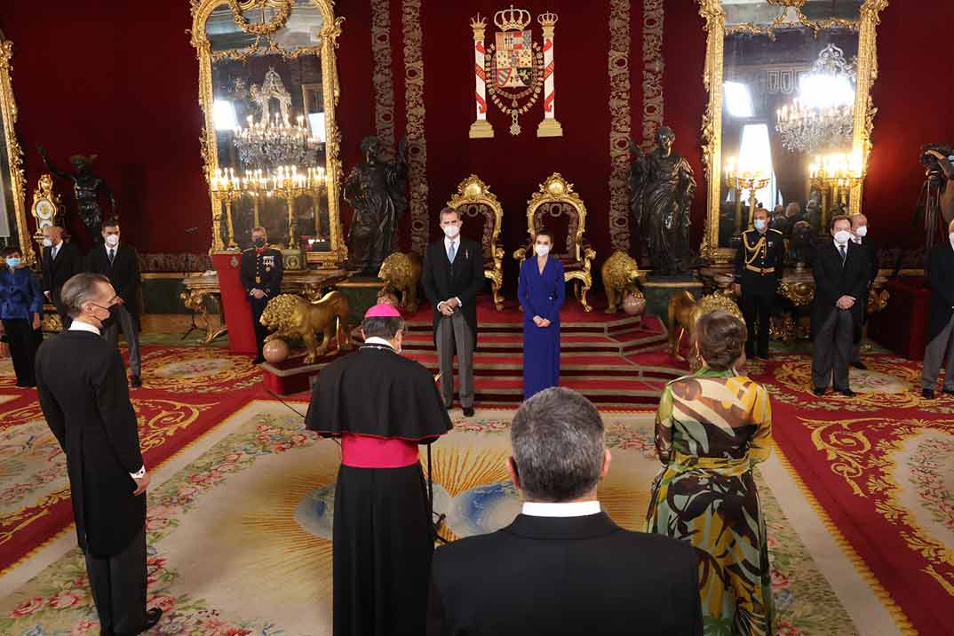 Los Reyes celebran la tradicional recepción al Cuerpo Diplomático