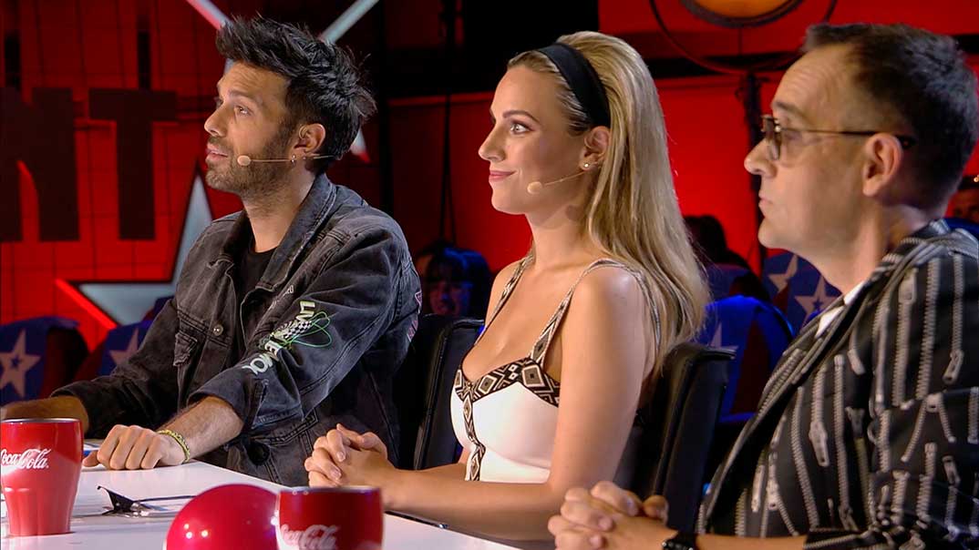 Dani Martín, Edurne y Risto Mejide - Got Talent España 6 © Telecinco