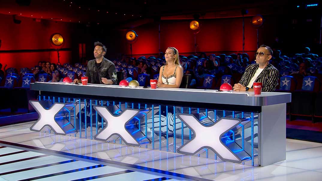 Edurne, Dani Martín y Risto Mejide - Got Talent España © Telecinco