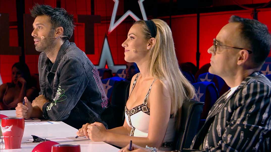 Edurne, Dani Martín y Risto Mejide - Got Talent España © Telecinco