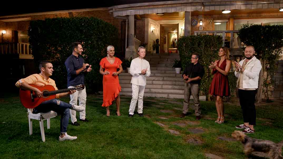 Jose Antonio Avilés, Ana María Aldón, José Ortega Cano, María Jesús Ruíz, Jorge Sanz - Ven a cenar conmigo. Gourmet Edition © Telecinco