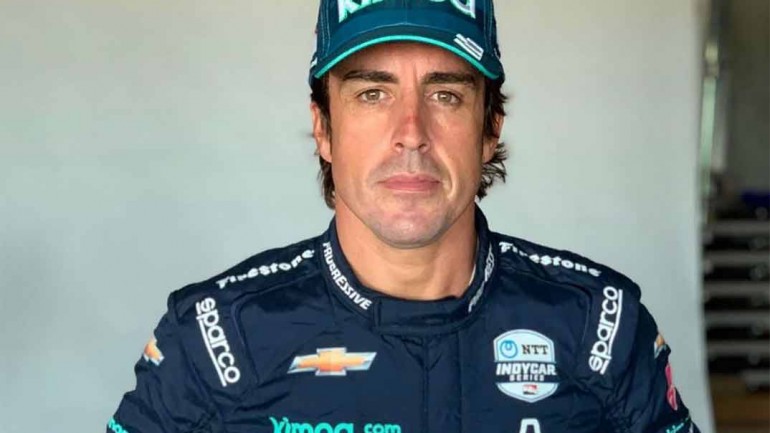 Fernando Alonso sufre un accidente mientras montaba en bici