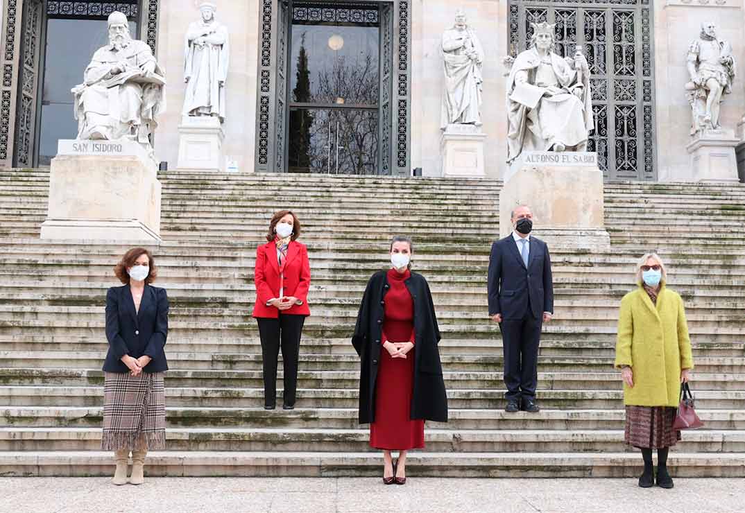 Reina Letizia - Biblioteca Nacional © Casa S.M. El Rey