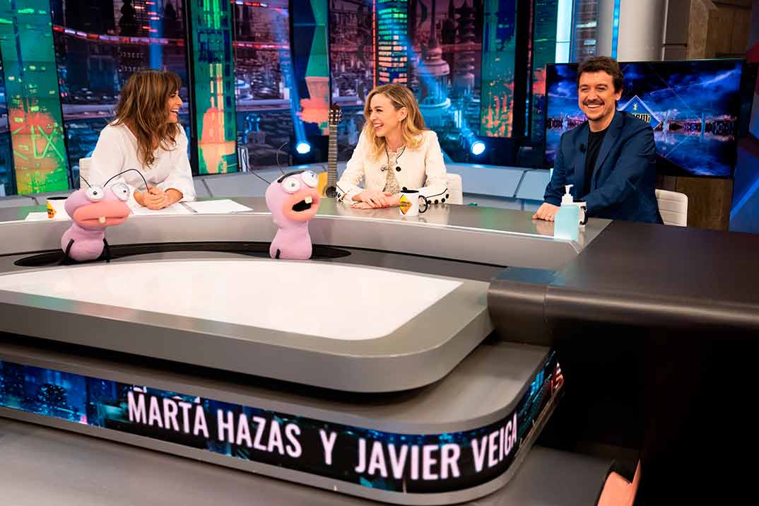 Marta Hazas y Javier Veiga - El Hormiguero © Antena 3