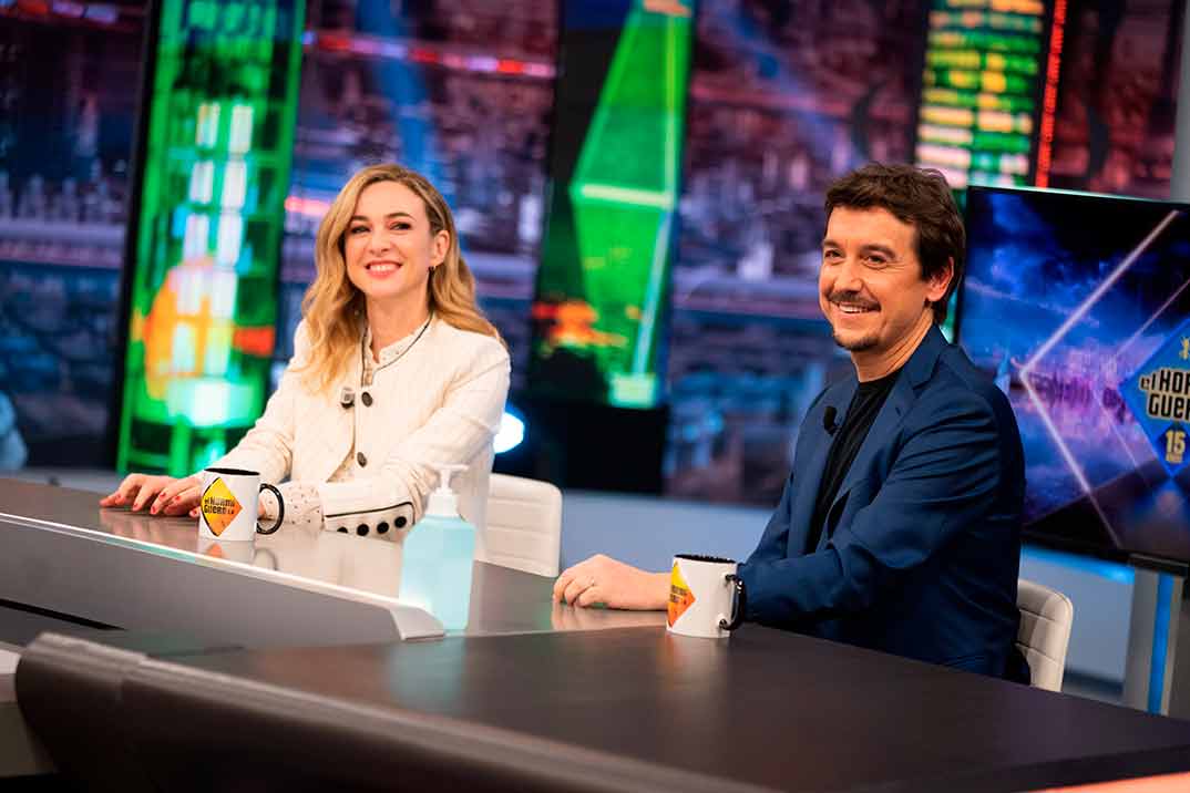 Marta Hazas y Javier Veiga - El Hormiguero © Antena 3