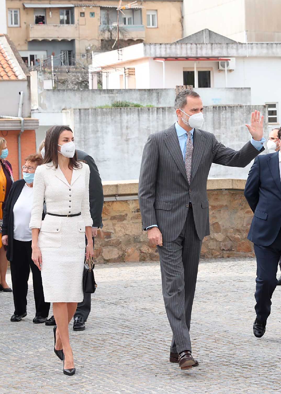 Reyes Felipe y Letizia - Museo de Arte Contemporáneo © Casa S.M. El Rey