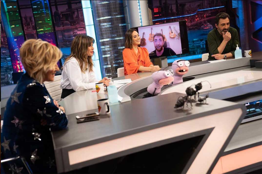 Cristina Pardo, Nuria Roca, Tamara Falcó y Juan del Val - El Hormiguero © Atresmedia