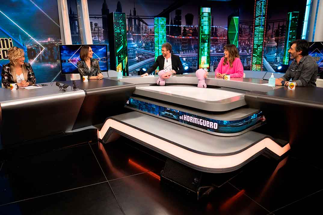 Cristina Pardo, Nuria Roca, Tamara Falcó y Juan del Val - El Hormiguero © Atresmedia