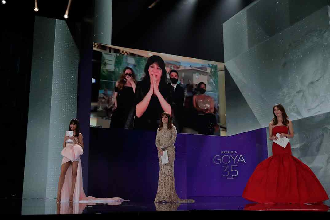 Daniela Cajías por Las niñas Ganador Goya Mejor Dirección de Fotografía ©Miguel Córdoba – Cortesía de la Academia de Cine