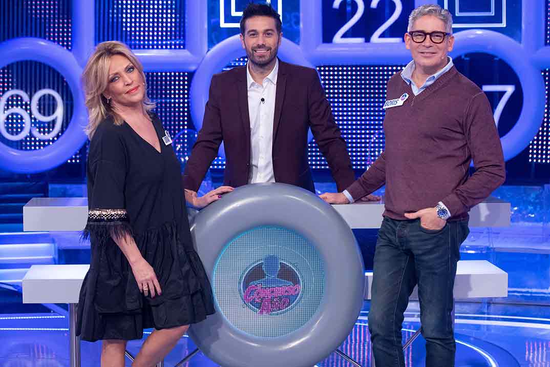 Lydia Lozano, Dani Martínez y Boris Izaguirre - El concurso del año © Mediaset