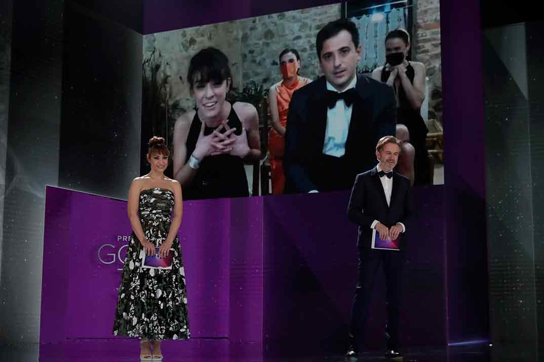 Ganador Goya Mejor Guion Adaptado ©Miguel Córdoba – Cortesía de la Academia de Cine David Pérez Sañudo y Marina Parés Pulido por Ane