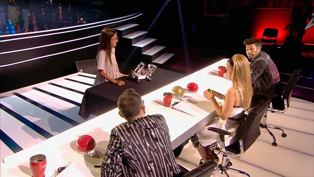 Dani Martín, Edurne y Risto Mejide - Got Talent España - Audiciones 9 © Telecinco