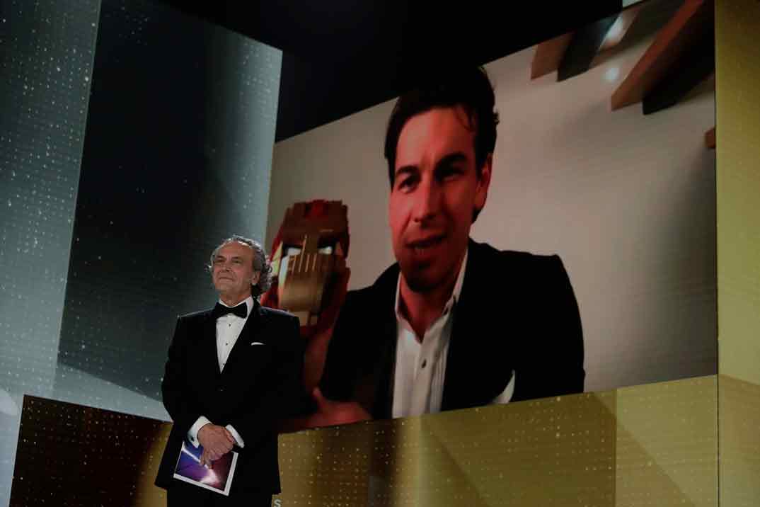 Mario Casas por No matarás Goya Mejor Actor Protagonista ©Miguel Córdoba – Cortesía de la Academia de Cine