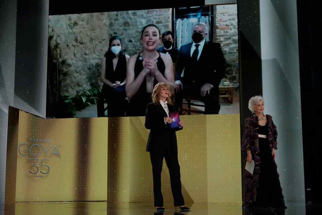 Patricia Lopez Arnaiz por Ane Goya Mejor Actriz Protagonista ®Miguel Córdoba – Cortesía de la Academia de Cine