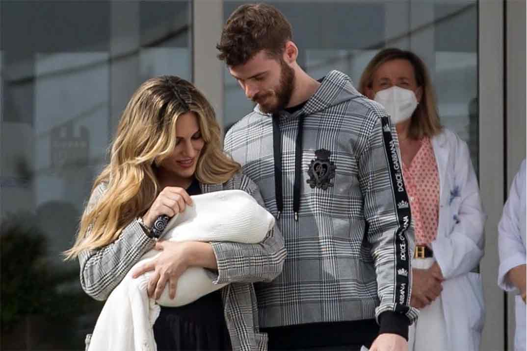 Edurne y David De Gea presentan a su pequeña Yanay