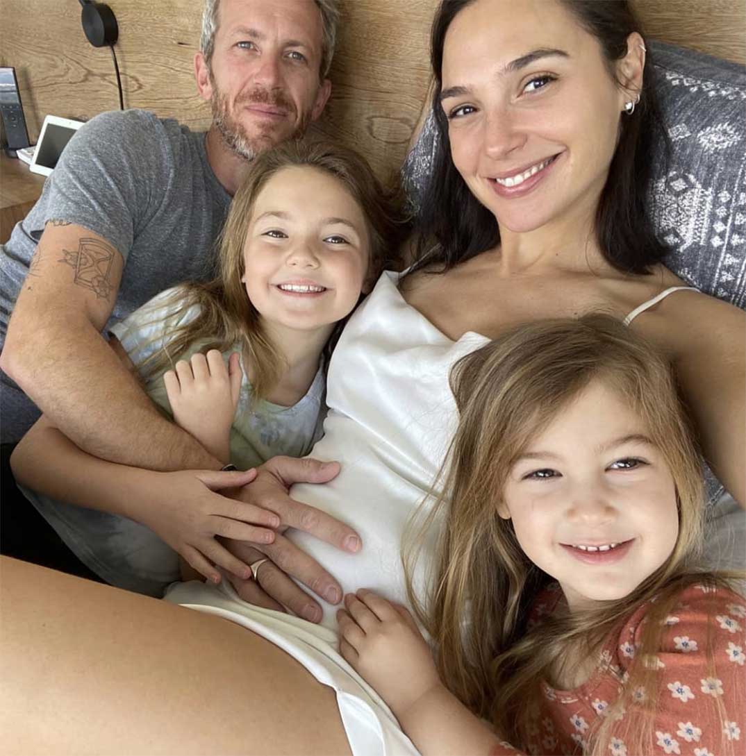 Gal Gadot con su familia © Instagram