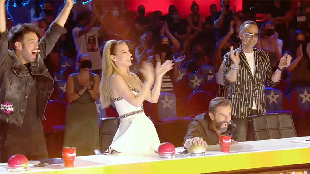 Dani Martínez, Edurne, Santi Millan y Risto Mejide - Got Talent 6 © Telecinco