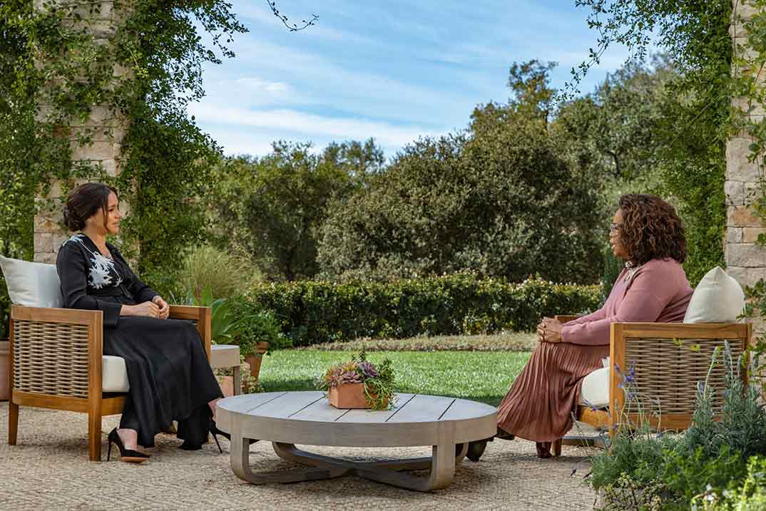 Príncipe Harry y Meghan Markle - Entrevista con Oprah Winfrey © CBS