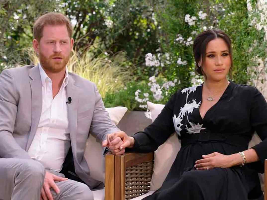 Príncipe Harry y Meghan Markle - Entrevista con Oprah Winfrey © CBSPríncipe Harry y Meghan Markle - Entrevista con Oprah Winfrey © CBS